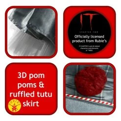 Rubie's IT Movie Women's Deluxe Pennywise Costume 12 Rubie's IT Movie Women's Deluxe Pennywise Costume -Rubie's Shop 51ouRJOmTAL