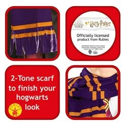 Rubie's Official Harry Potter Scarf Fancy Dress Book Week Kids Childrens Costume Oufit Accessory - Color Assorted 9 Rubie's Official Harry Potter Scarf Fancy Dress Book Week Kids Childrens Costume Oufit Accessory - Color Assorted -Rubie's Shop 51p7nylvWmL