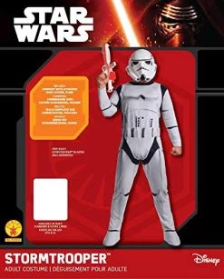 Rubie's Official Disney Star Wars Stormtrooper Men's Costume, Adult Fancy Dress -Rubie's Shop 51pT1CzSZCL