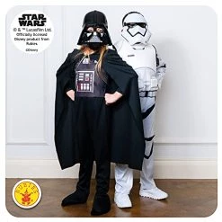 Rubie's Official Disney Star Wars Darth Vader Classic Child Costume, Kids Fancy Dress -Rubie's Shop 51rIrMEYByS 2