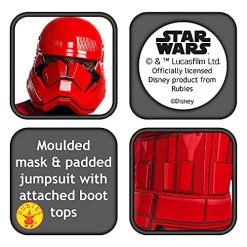 Rubie's Official Disney Star Wars Ep 9 Red Stormtrooper Deluxe Men's Costume, Adult Fancy Dress 8 Rubie's Official Disney Star Wars Ep 9 Red Stormtrooper Deluxe Men's Costume, Adult Fancy Dress -Rubie's Shop 51rua iImnS 1