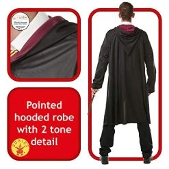 Rubie's Unisex Gryffindor Bademantel (1er Pack) 9 Rubie's Unisex Gryffindor Bademantel (1er Pack) -Rubie's Shop 51sY bdg3qL