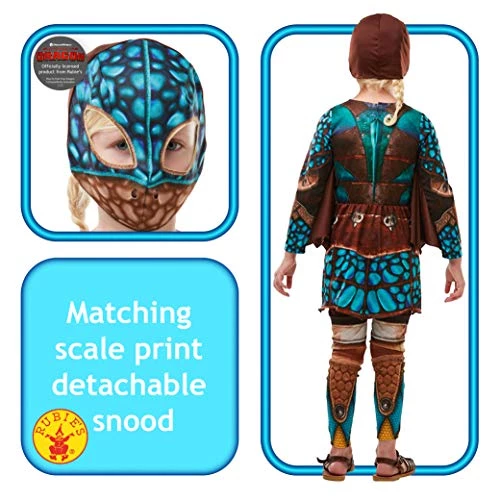 Rubie's Official How To Train Your Dragon Astrid Battlefield Childs Costume Deluxe 4 Rubie's Official How To Train Your Dragon Astrid Battlefield Childs Costume Deluxe - Image 2