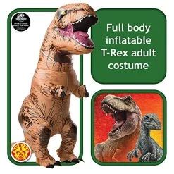 Rubie's Official Jurassic World T-Rex Dinosaur Inflatable Adult Costume (One Size) -Rubie's Shop 51vxPPkqLLL