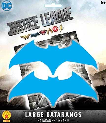 Rubie's Official DC Justice League Batman Batarangs, Child's Fancy Dress Accessory 4 Rubie's Official DC Justice League Batman Batarangs, Child's Fancy Dress Accessory - Image 2
