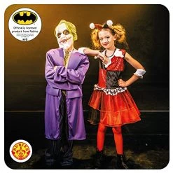 Super Villains Harley Quinn Girl's Costume 12 Super Villains Harley Quinn Girl's Costume -Rubie's Shop 51ww2B1ImL