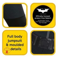 Rubie's Official DC Dark Knight Catwoman, Ladies Adult Costume -Rubie's Shop 51y044VfWL 1