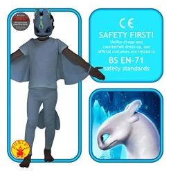 Rubie's Official How To Train Your Dragon - Light Fury Dragon, Childs Wings And Mask Set, One Size 3-8 Years 8 Rubie's Official How To Train Your Dragon - Light Fury Dragon, Childs Wings And Mask Set, One Size 3-8 Years -Rubie's Shop 51ya0RMZAKL