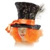 Sofias Closet Fancy Dress Large Oversize Mad Hatters Top Hat Feather Sash Orange Hair Attached Alice Wonderland Depp -Rubie's Shop 51yh2d8Yc8L