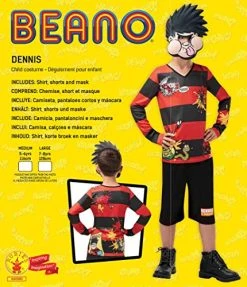 Rubie's Official Dennis The Menace, Child Costume, Book Week Character -Rubie's Shop 51ytO75 2zL 1