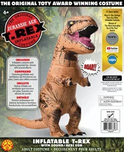 Rubie's Jurassic World Inflatable Velociraptor Adult Fancy Dress Costume -Rubie's Shop 51zzW4Ez7L