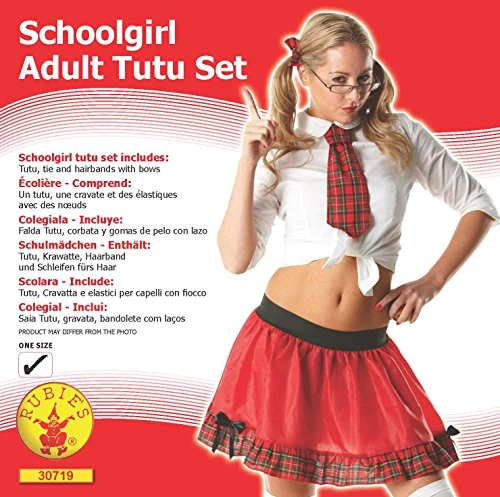 Rubie's Official Ladies Naughty School Girl Tutu Kit, Adult - One Size 4 Rubie's Official Ladies Naughty School Girl Tutu Kit, Adult - One Size - Image 2