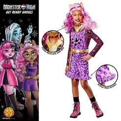 Rubie's Official Monster High Clawdeen Wolf Deluxe Child Costume, Kids Fancy Dress -Rubie's Shop 61ODeKYrxTL