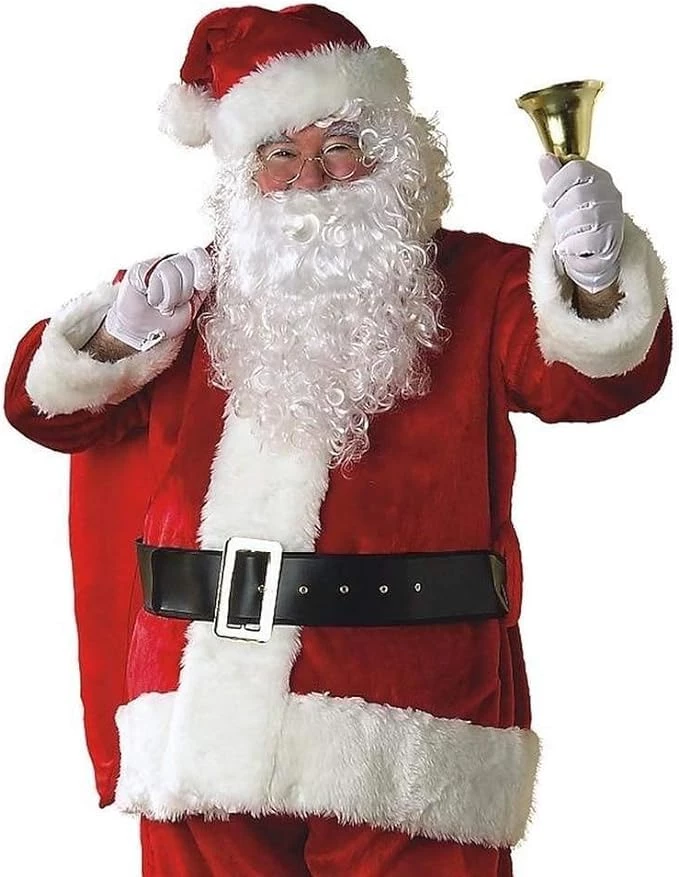 Rubie's 077-23330-$P Regal Plush Santa Suit Adult Sized Costumes, Multi-Colored, 2X 5 Rubie's 077-23330-$P Regal Plush Santa Suit Adult Sized Costumes, Multi-Colored, 2X - Image 3