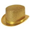 Bristol Novelty BH467 Gold Top Hat Lurex, Unisex-Adult, One Size